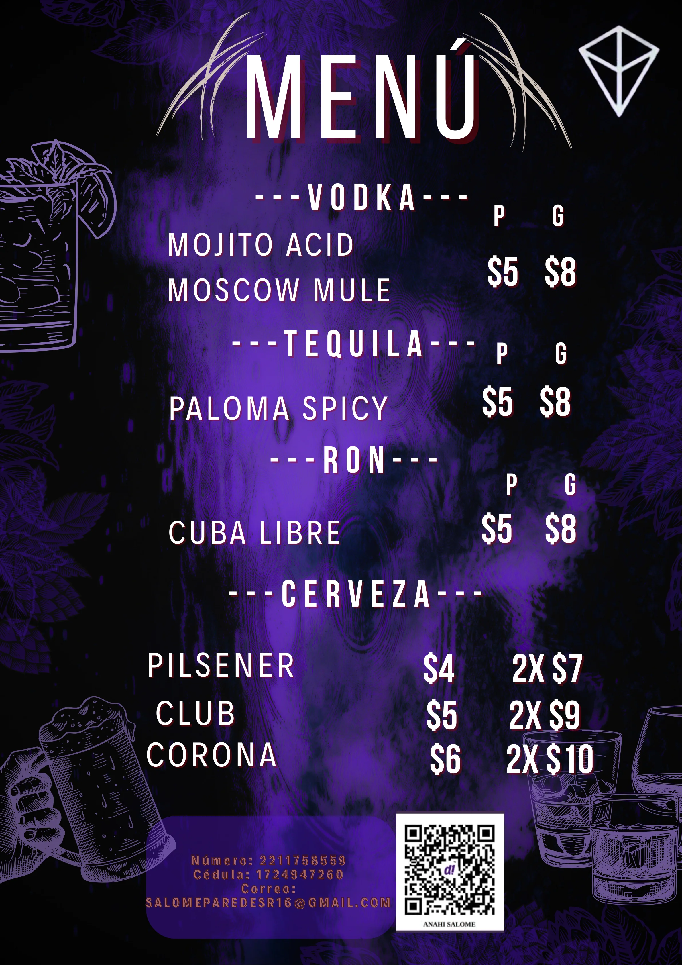 Menú de Barras - Página 2